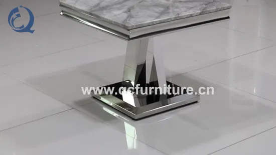 Mesa de canto de vidro espelhado Mesa lateral Aparador de design indiano