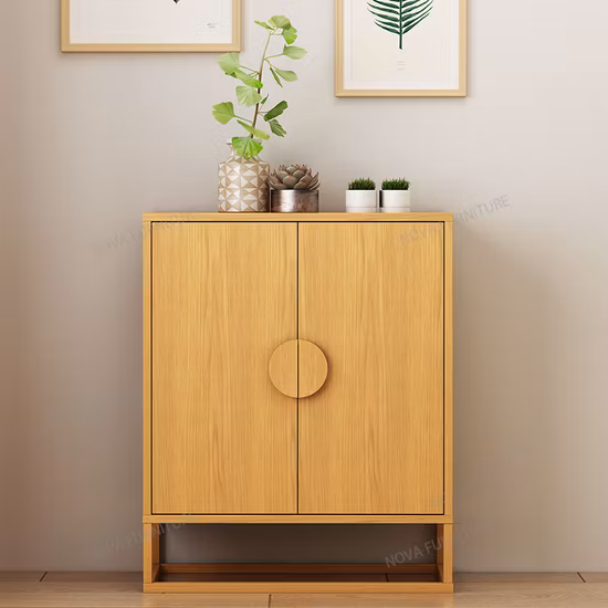 Aparador lateral da porta da malha do armário de armazenamento 2 do metal da mobília da sala de jantar de Gdlt